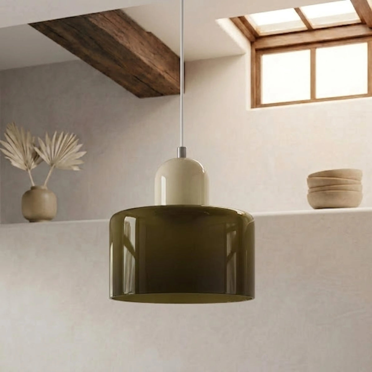 Ring Pendant Lamp with Extended Halo Design