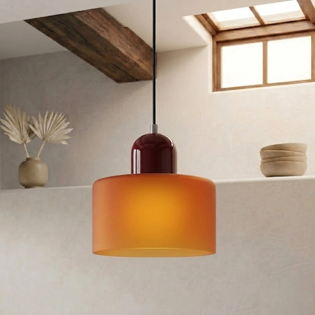 Ring Pendant Lamp with Extended Halo Design