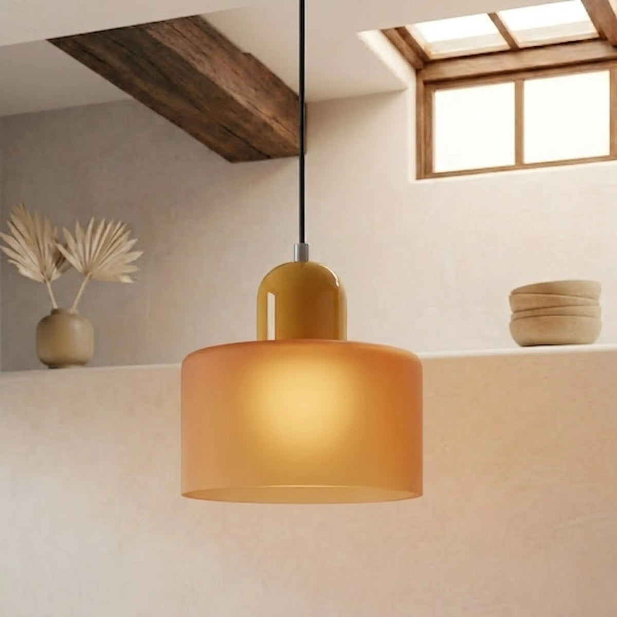 Ring Pendant Lamp with Extended Halo Design