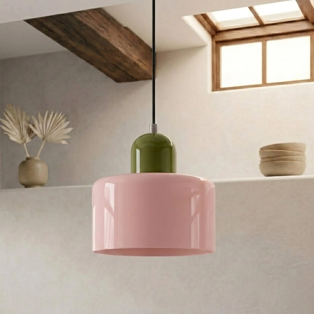 Ring Pendant Lamp with Extended Halo Design