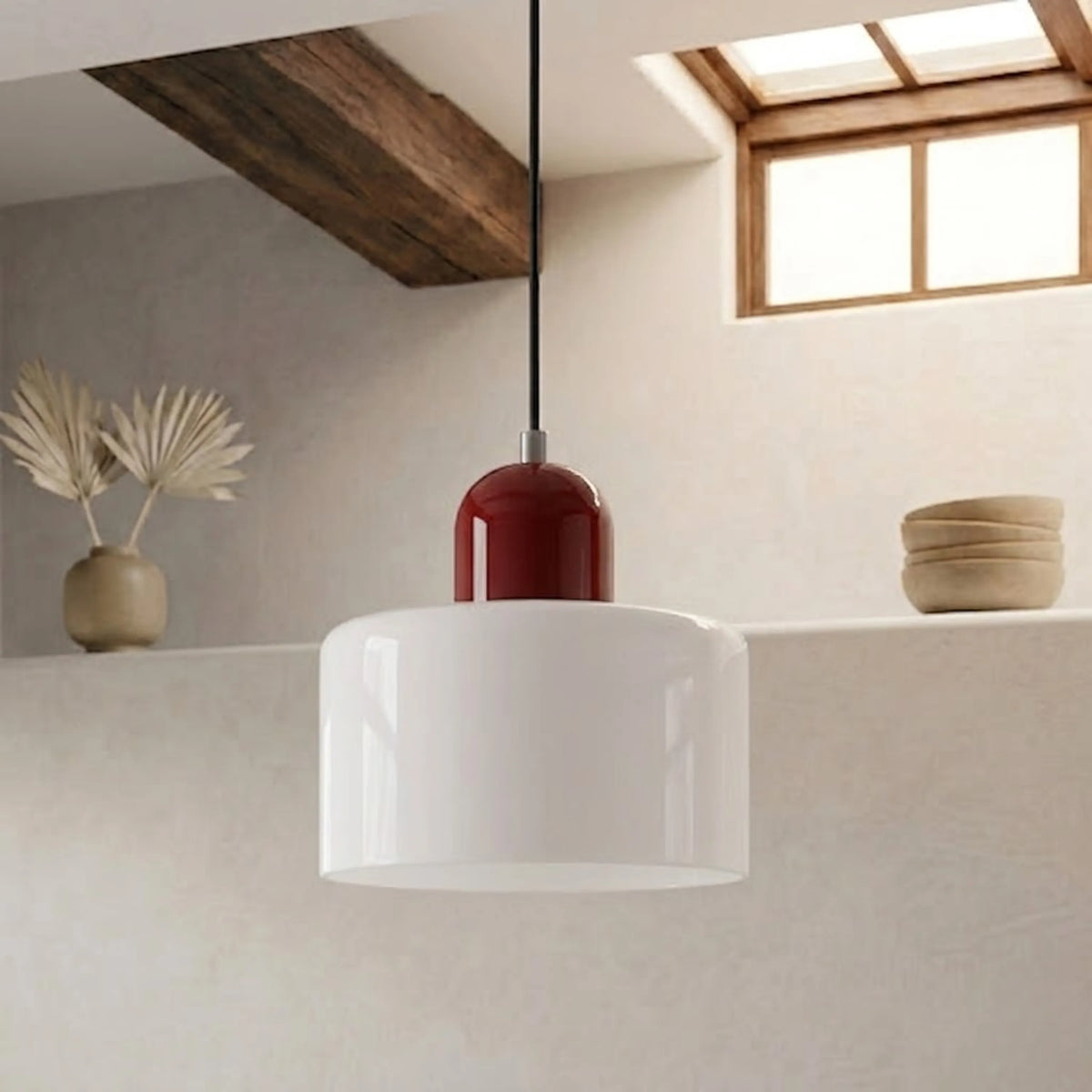 Ring Pendant Lamp with Extended Halo Design