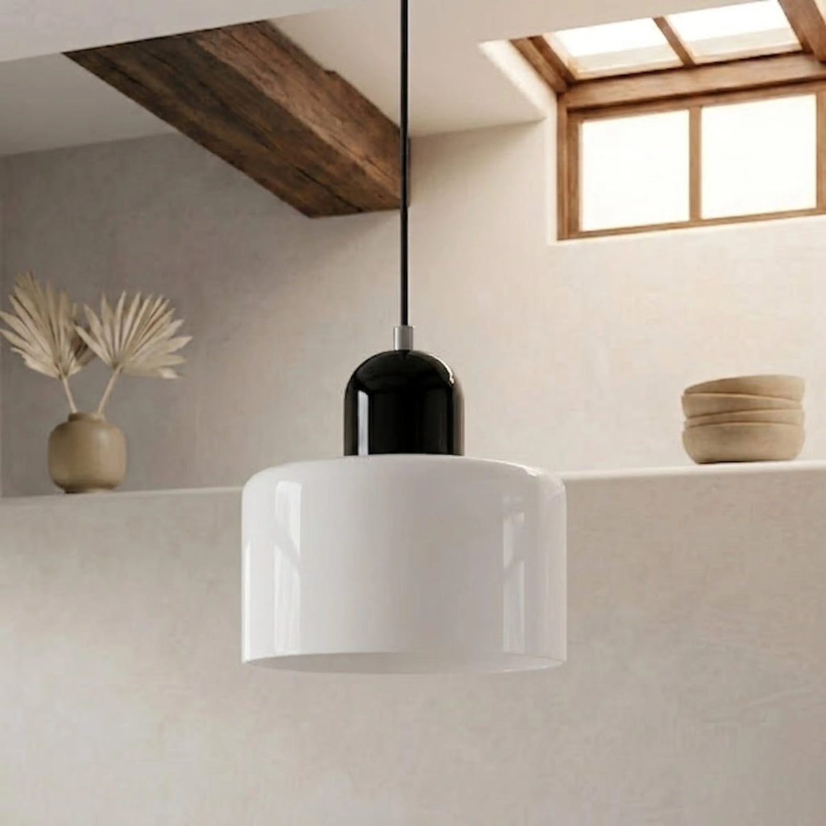 Ring Pendant Lamp with Extended Halo Design
