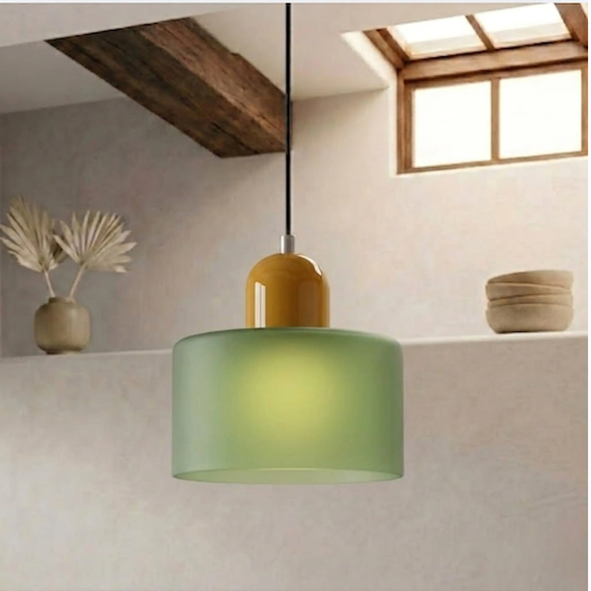 Ring Pendant Lamp with Extended Halo Design
