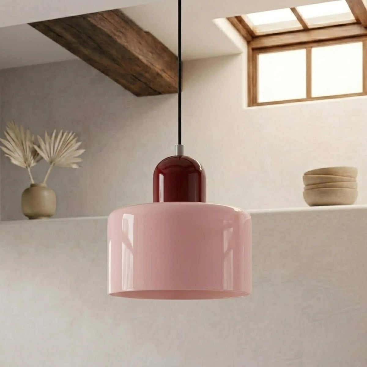Ring Pendant Lamp with Extended Halo Design