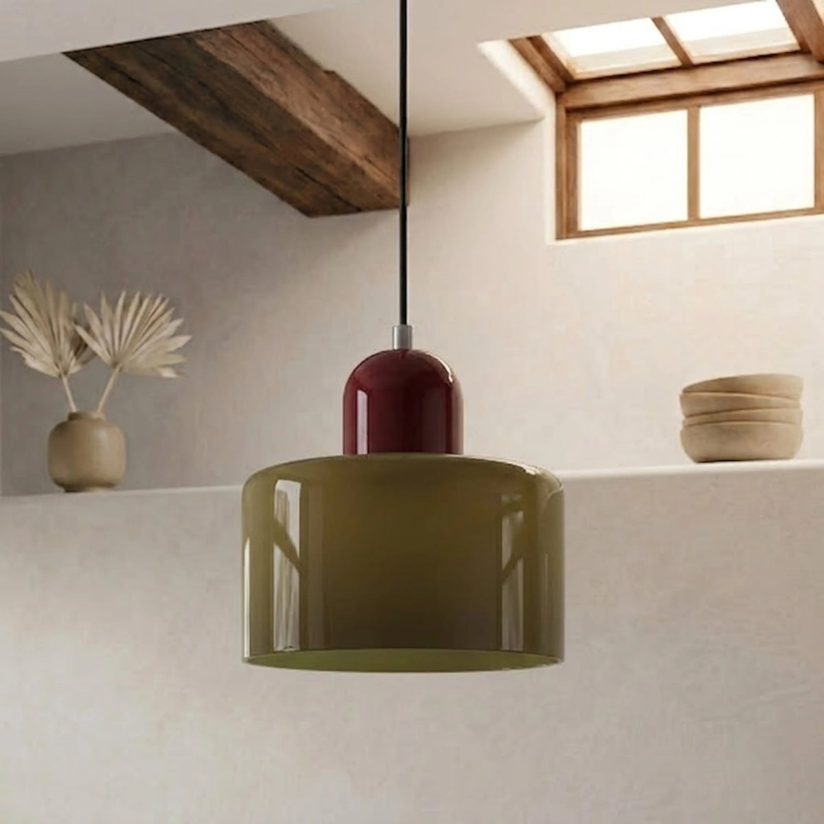 Ring Pendant Lamp with Extended Halo Design