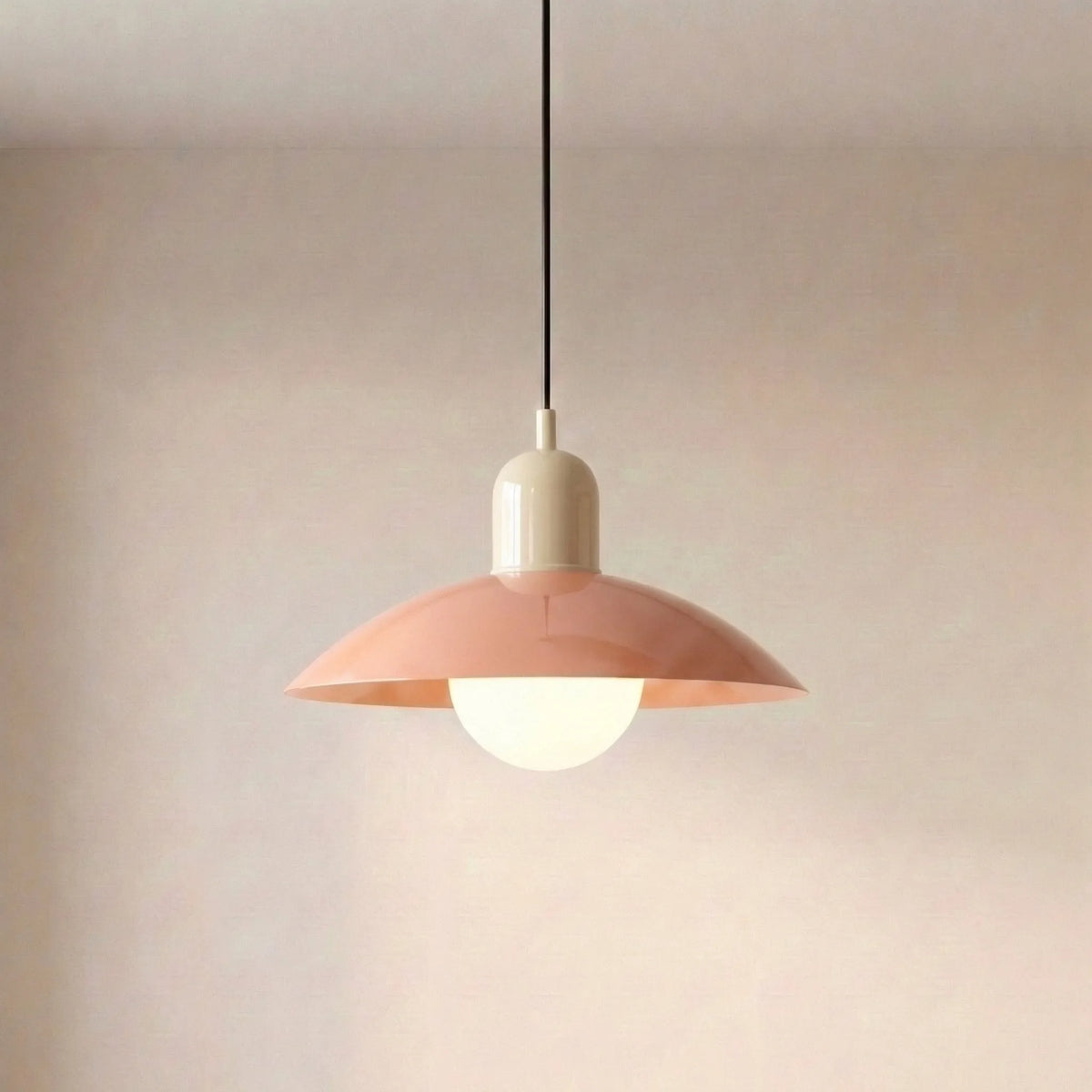 Scandinavian Macaron Pendant Light with Adjustable Cord