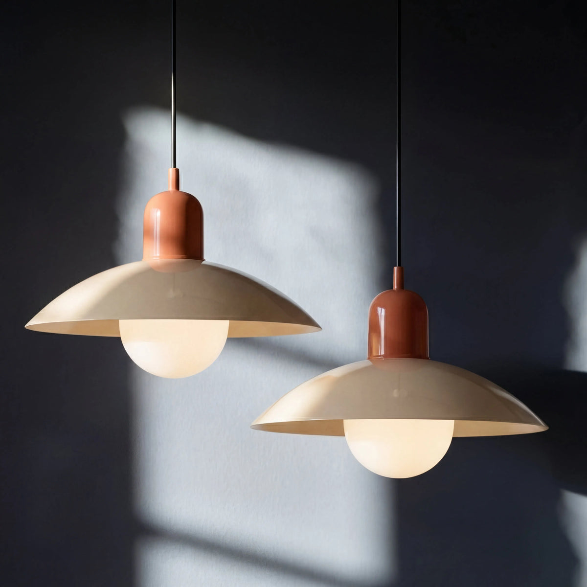Scandinavian Macaron Pendant Light with Adjustable Cord