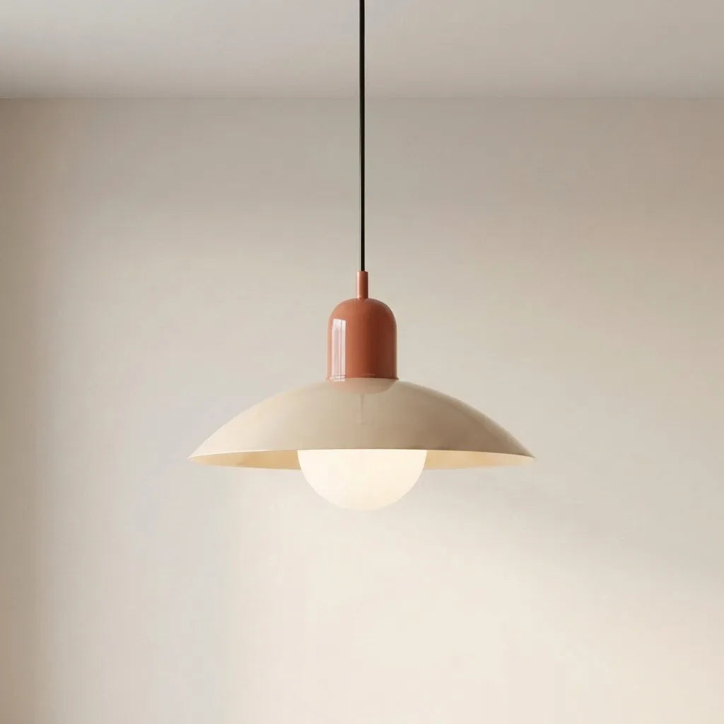 Scandinavian Macaron Pendant Light with Adjustable Cord