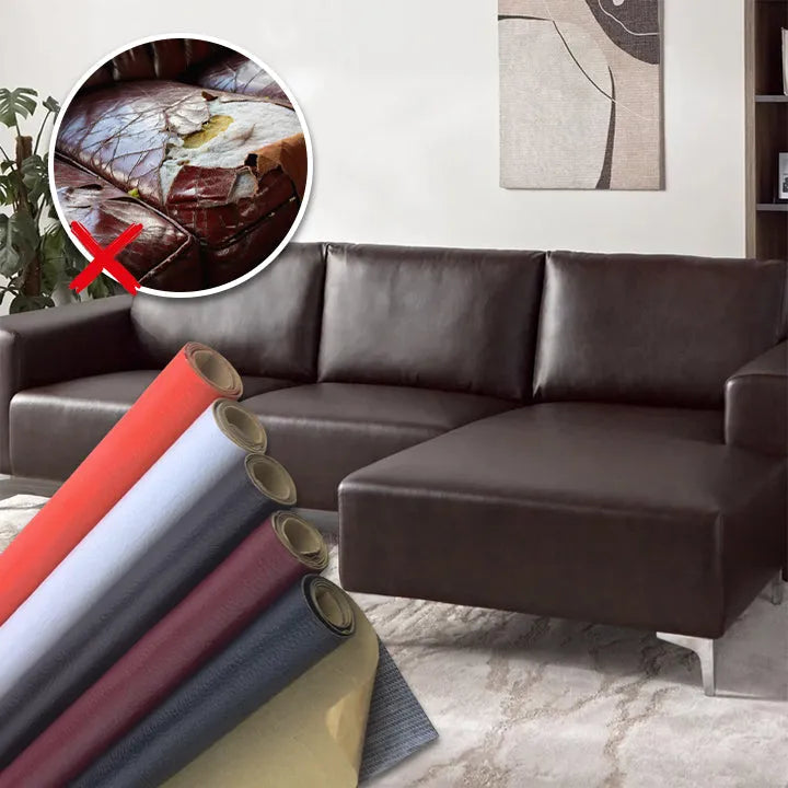 Self-Adhesive Leather Repair Patch with Large Coverage