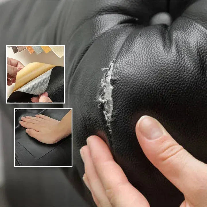 Self-Adhesive Leather Repair Patch with Large Coverage