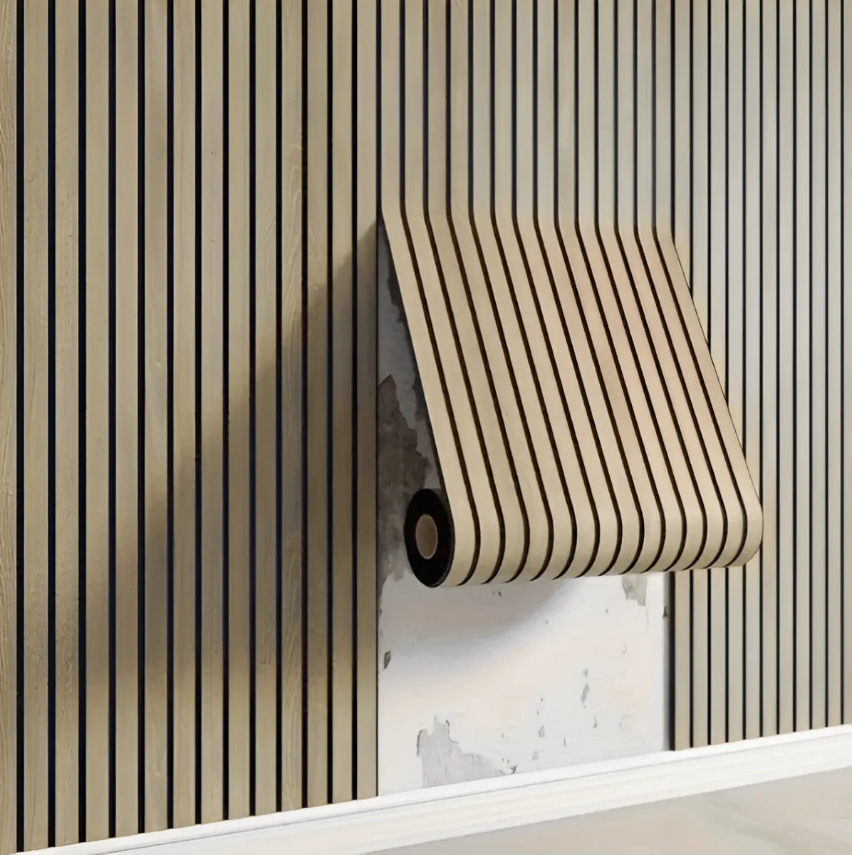 Self Adhesive Wood Look Wall Panels for Interior Decor