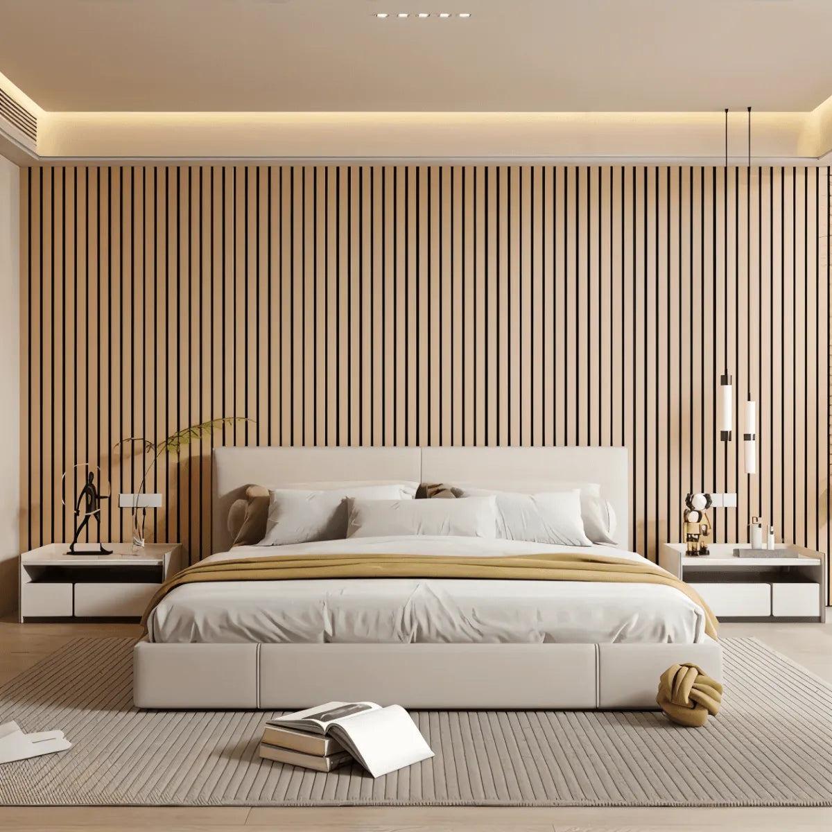 Self Adhesive Wood Look Wall Panels for Interior Decor