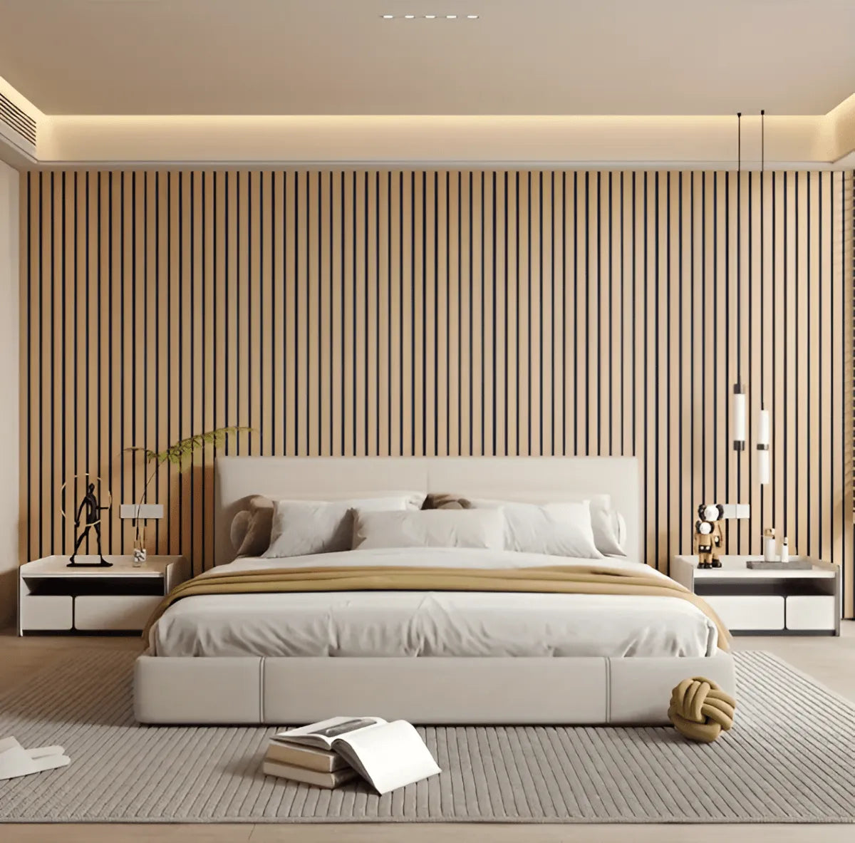 Self Adhesive Wood Look Wall Panels for Interior Decor