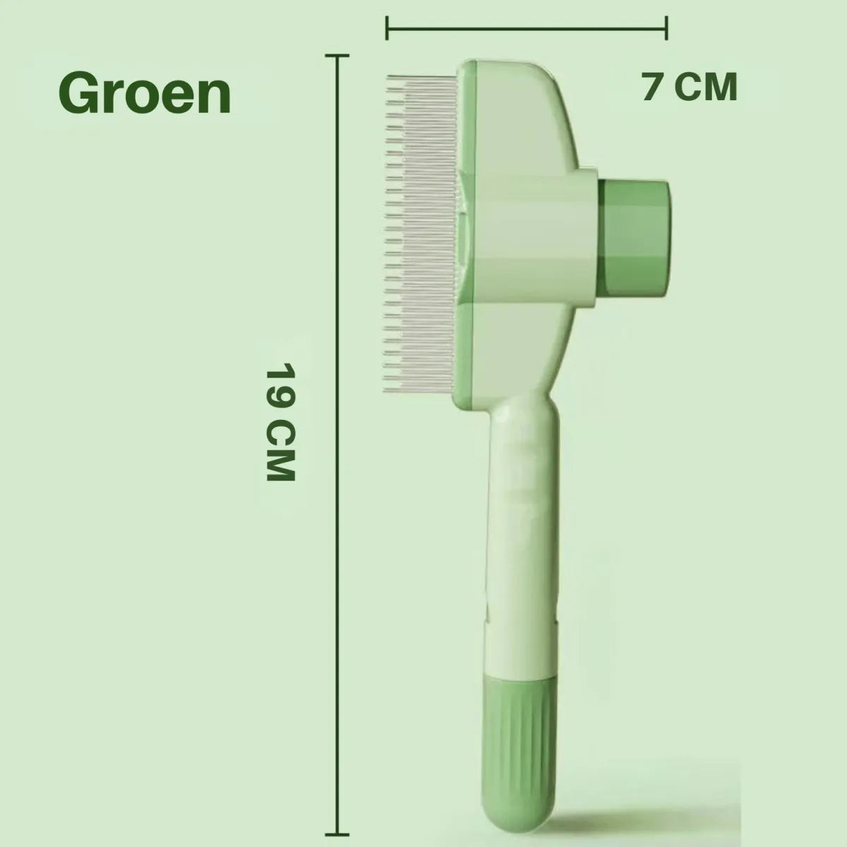Self-Cleaning Grooming Comb for Dogs and Cats