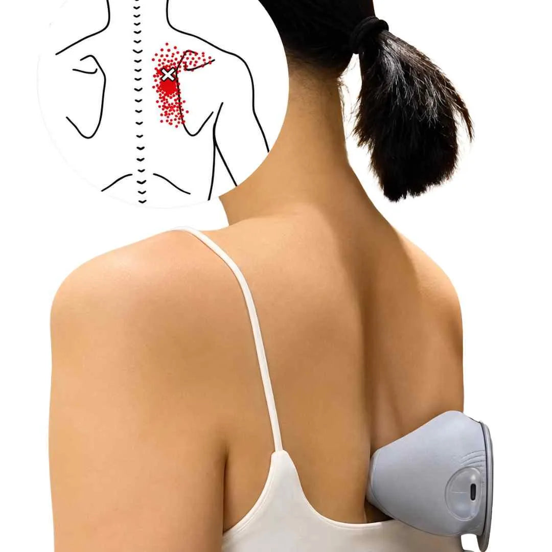 Trigger Point Wall Massager with Heat and Vibration