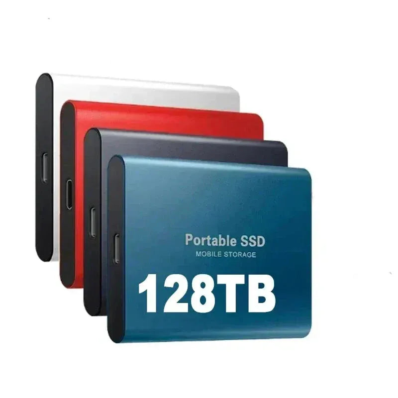 Ultra-Fast External SSD Drive with Aluminum Housing