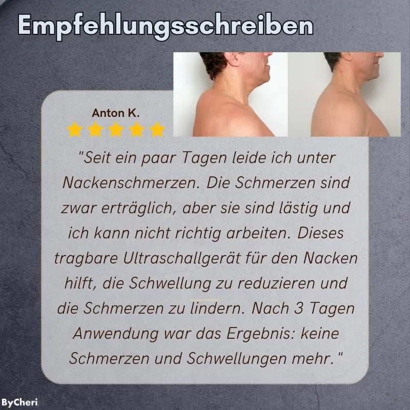 Ultrasonic Neck Massager with USB Charging