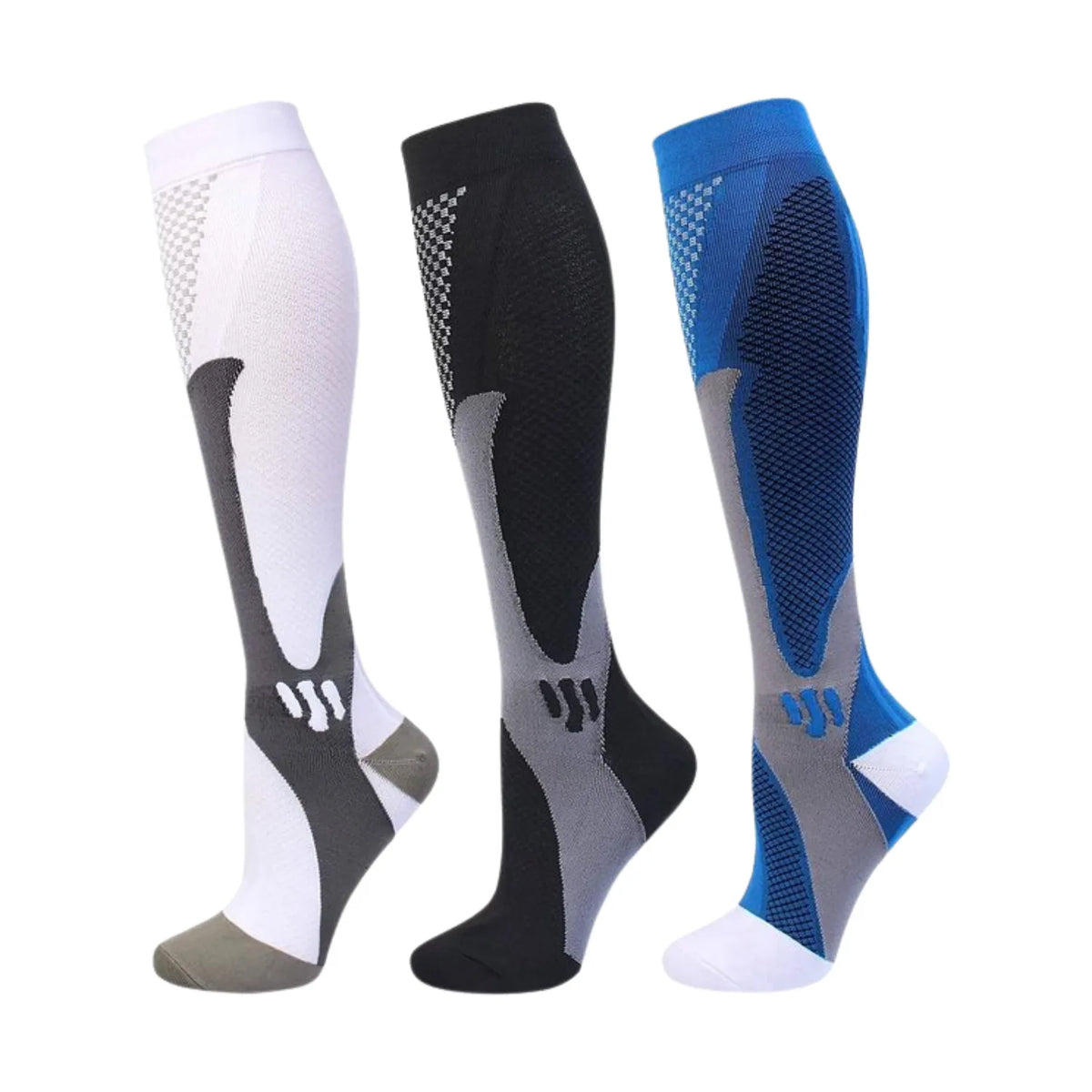 Unisex Compression Socks with Targeted Support