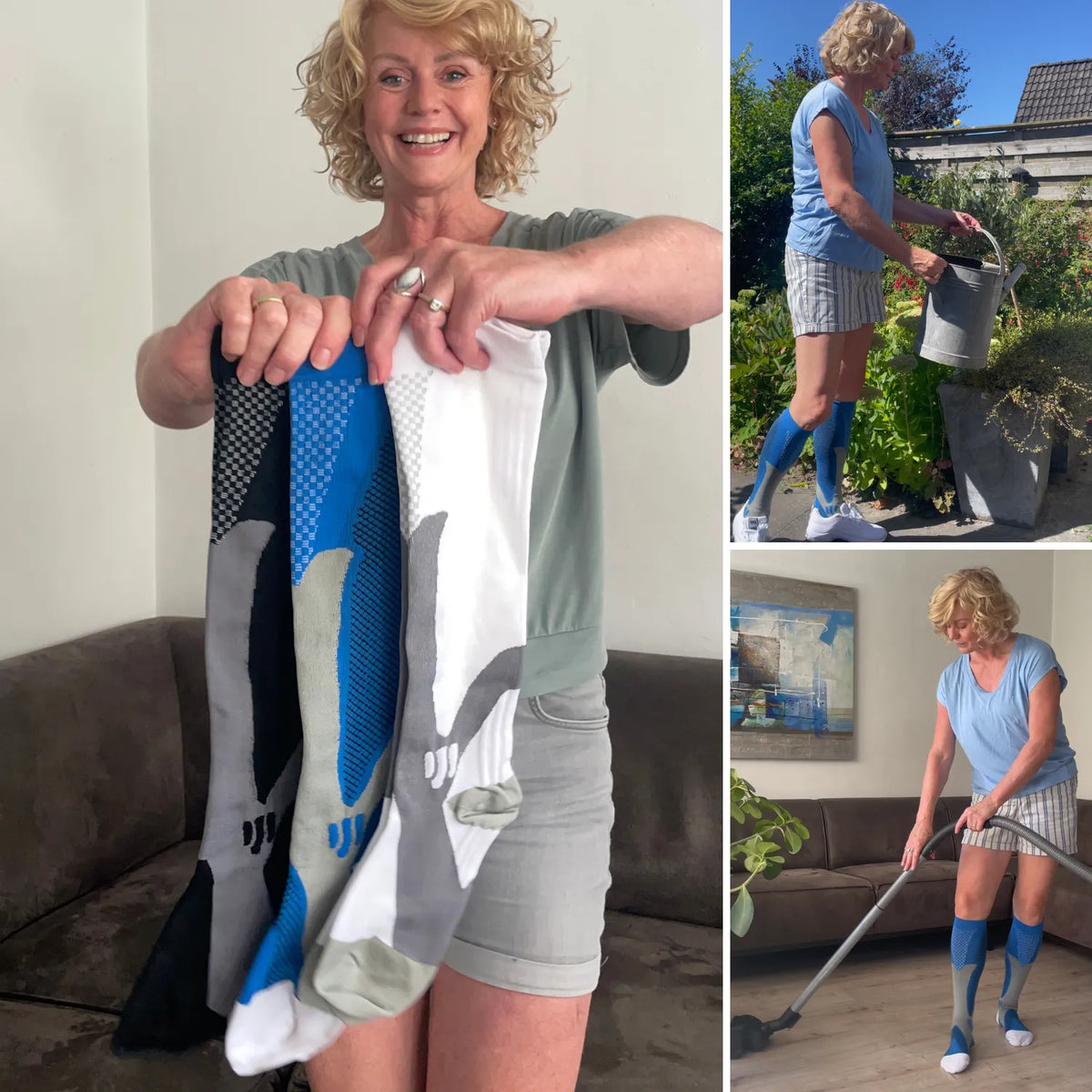 Unisex Compression Socks with Targeted Support
