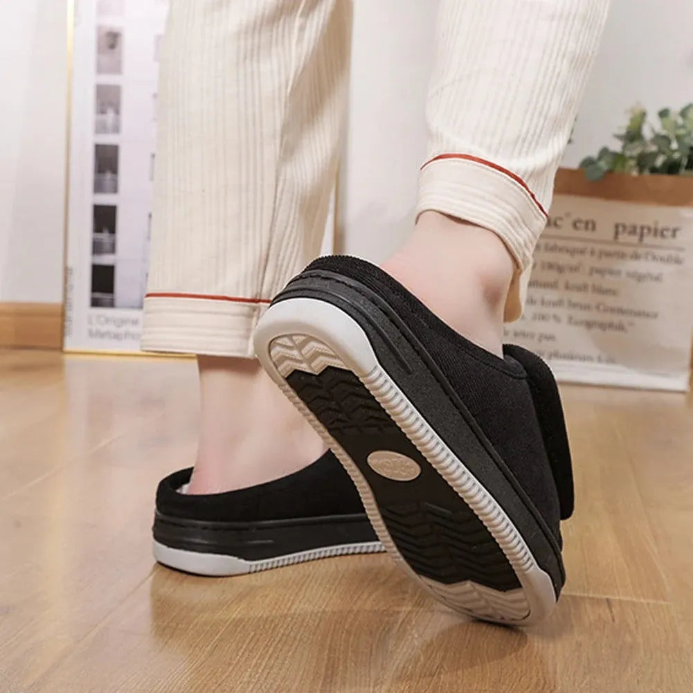 Unisex Open-Toe Slippers with Adjustable Strap