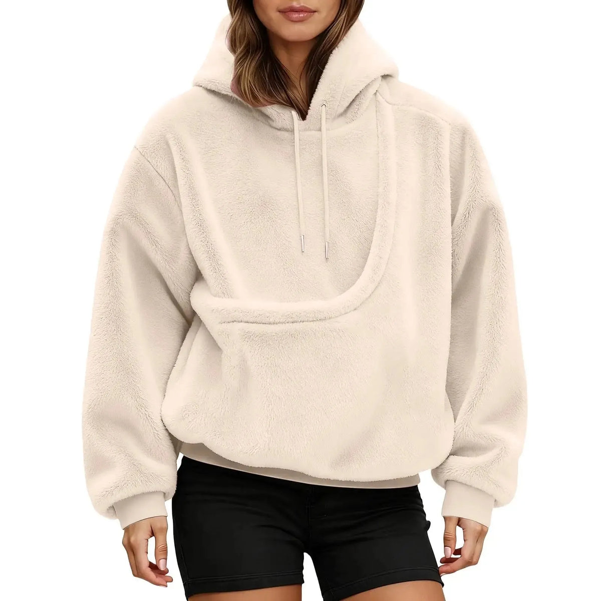 Unisex Pet Carrier Kangaroo Pocket Hoodie