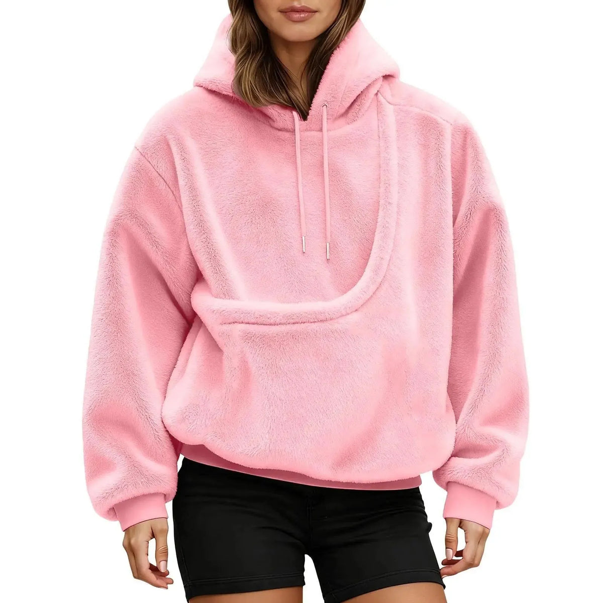 Unisex Pet Carrier Kangaroo Pocket Hoodie