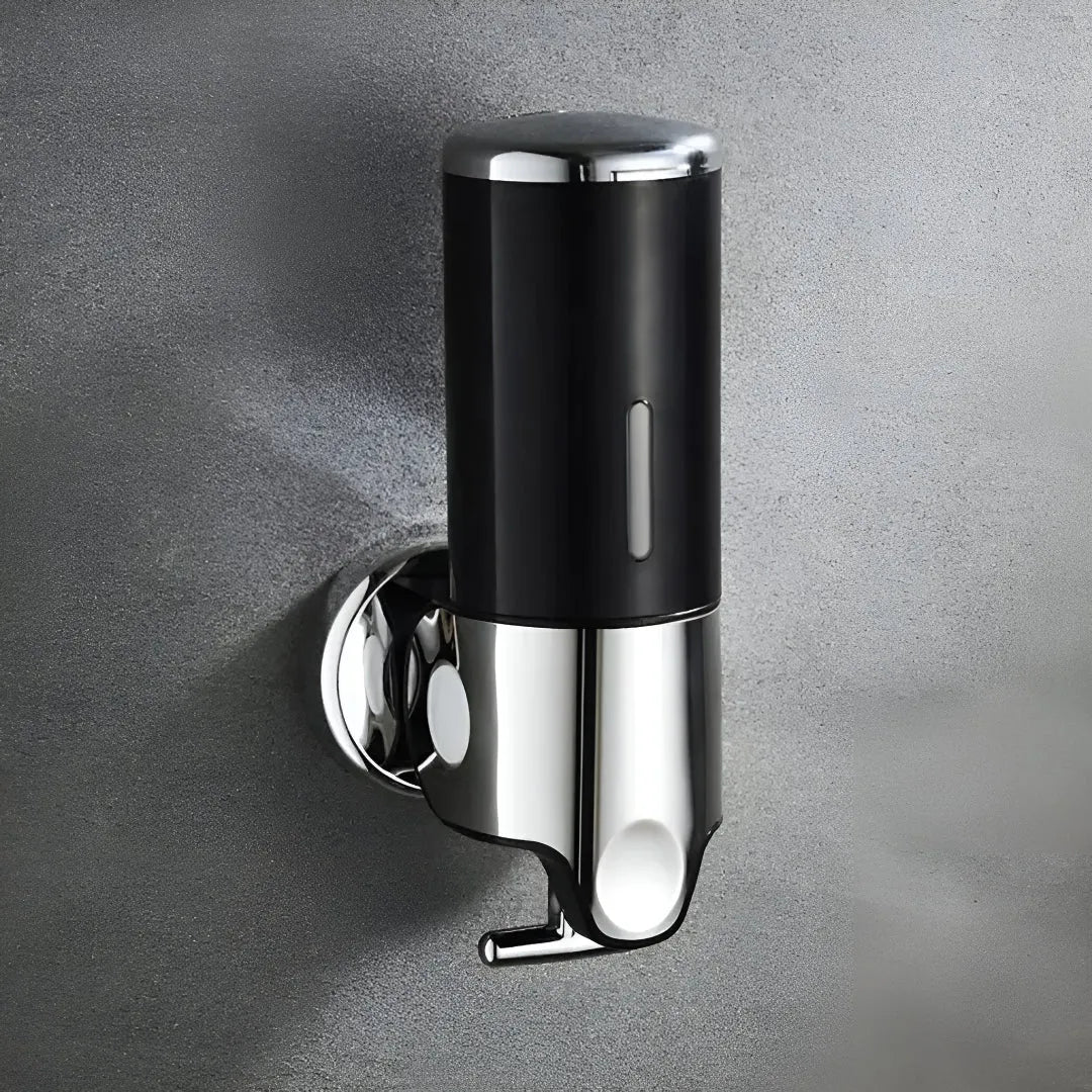 Wall-Mounted Brass Soap Dispenser for Bathroom and Kitchen