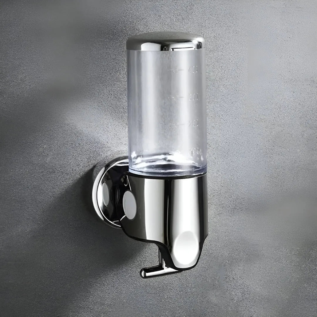 Wall-Mounted Brass Soap Dispenser for Bathroom and Kitchen