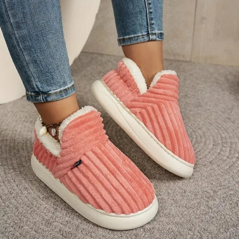 Warm Winter Slippers with Non-Slip Sole