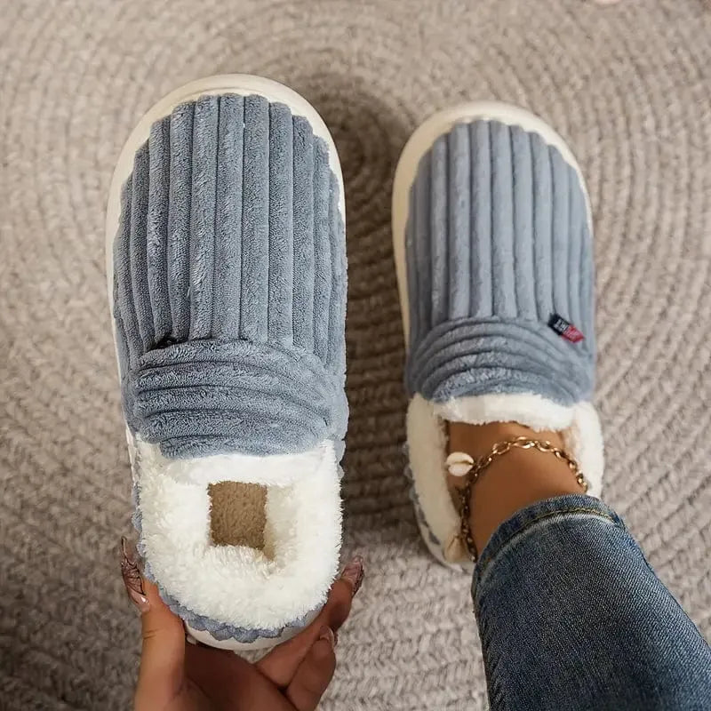 Warm Winter Slippers with Non-Slip Sole