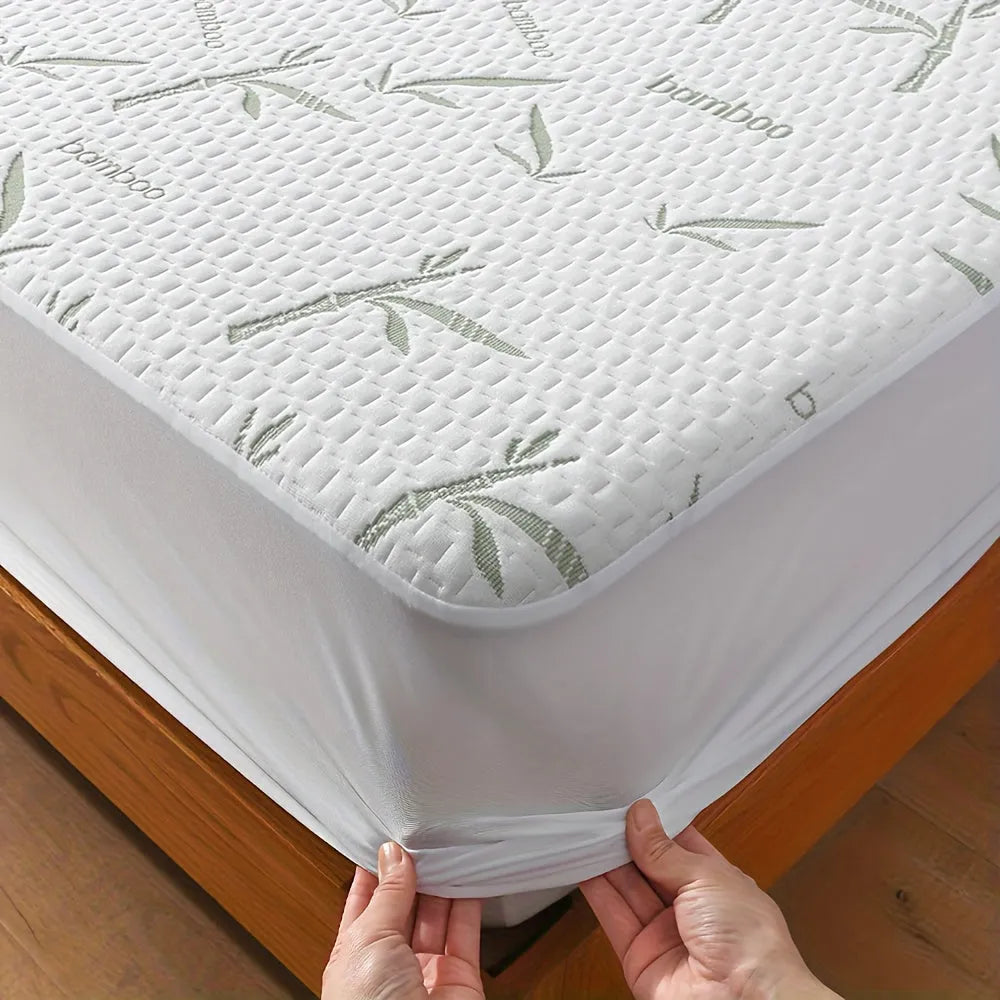 Waterproof Mattress Protector with Cooling 3D Air Layer