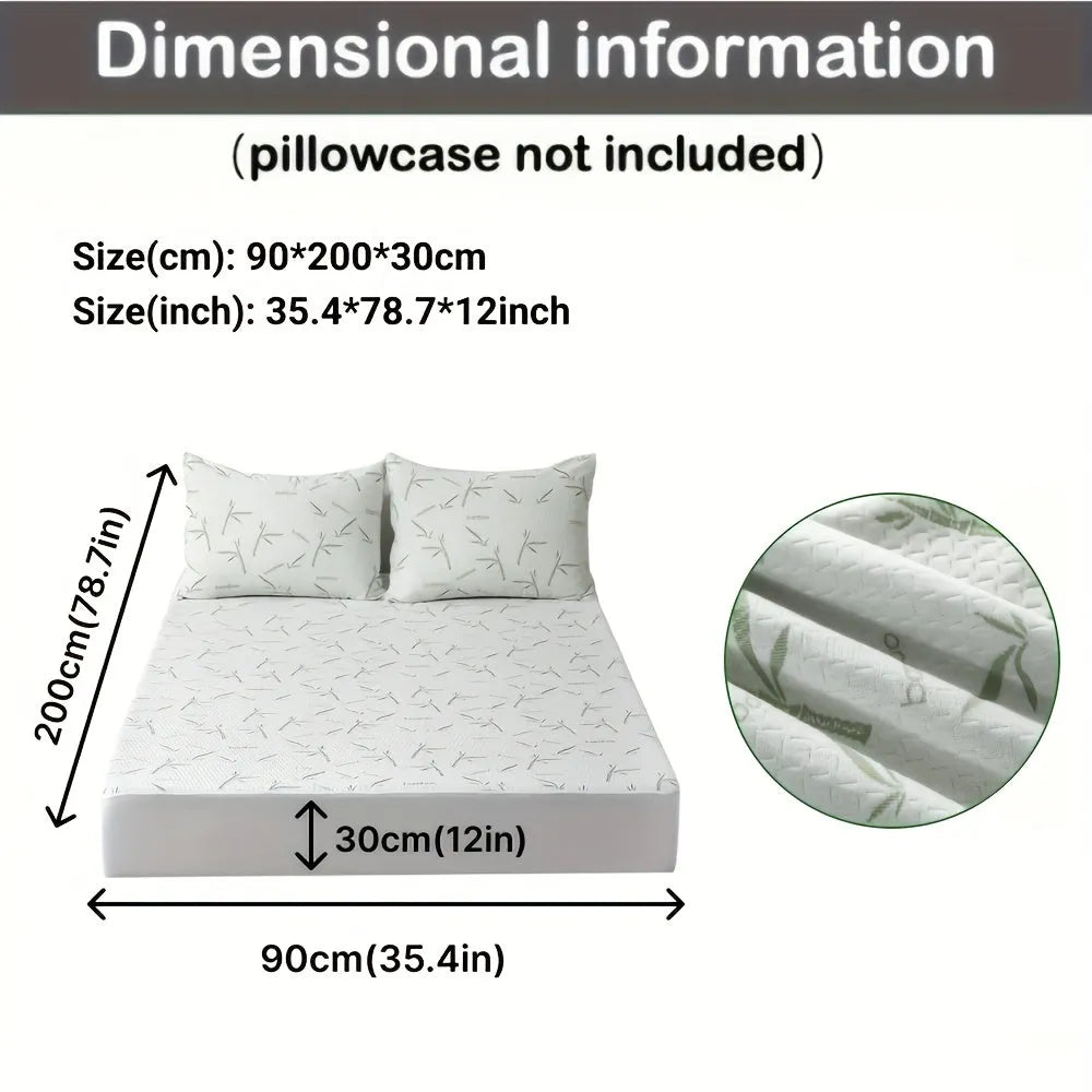 Waterproof Mattress Protector with Cooling 3D Air Layer