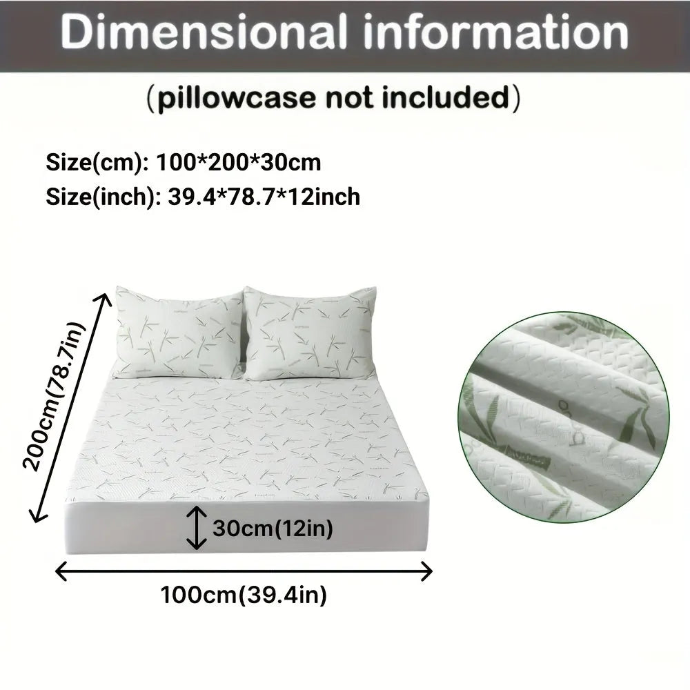 Waterproof Mattress Protector with Cooling 3D Air Layer