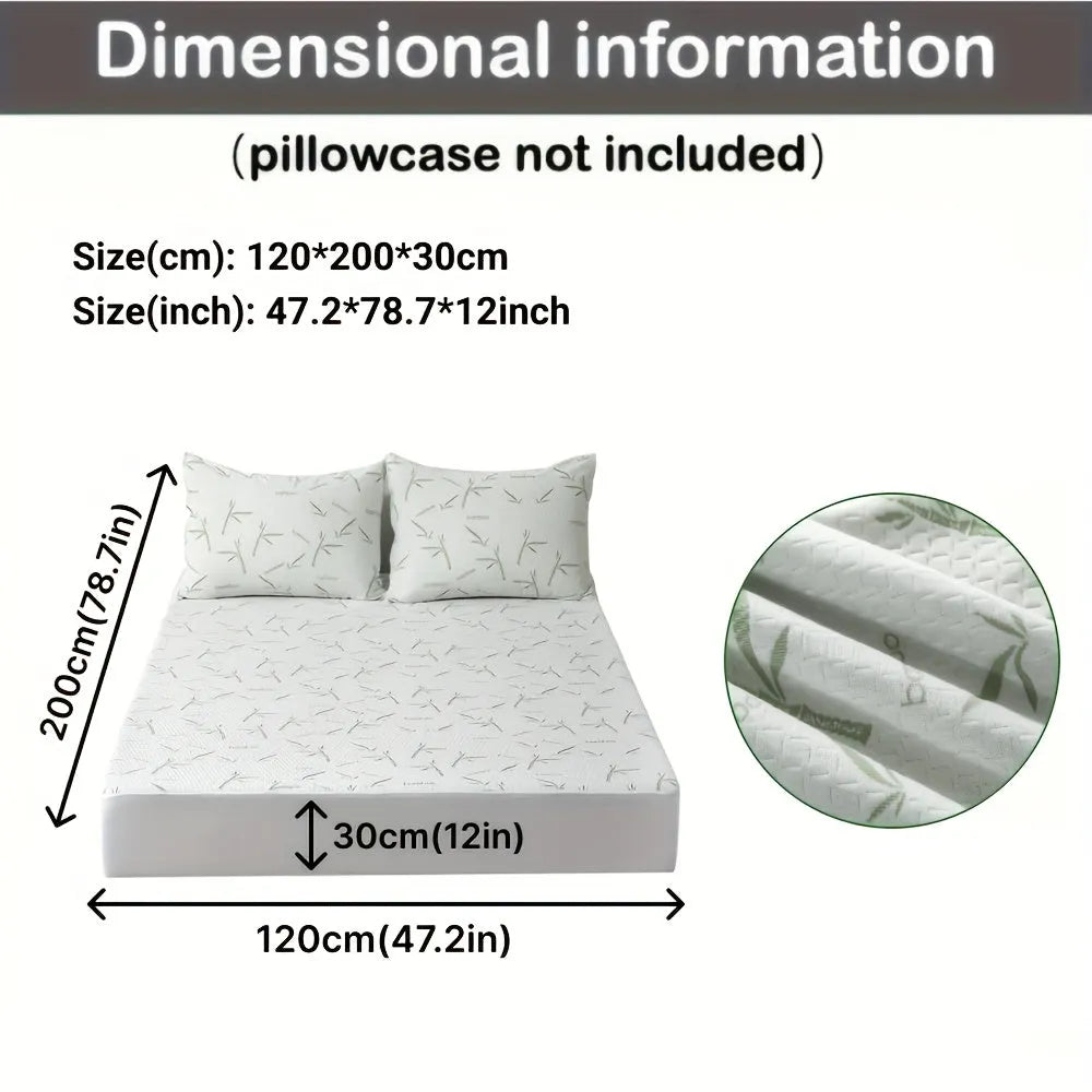 Waterproof Mattress Protector with Cooling 3D Air Layer