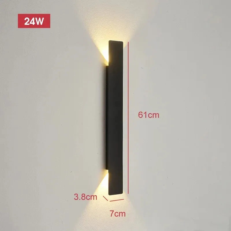Weatherproof Aluminum LED Outdoor Wall Light