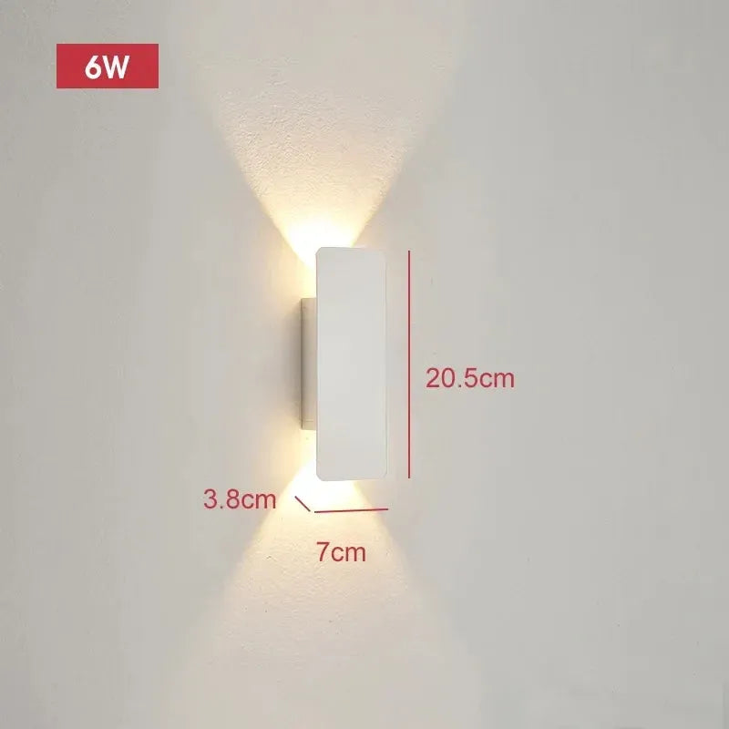Weatherproof Aluminum LED Outdoor Wall Light