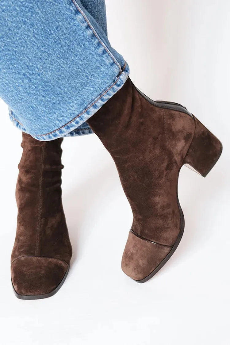 Women's Block Heel Ankle Boots for Stylish Everyday Wear