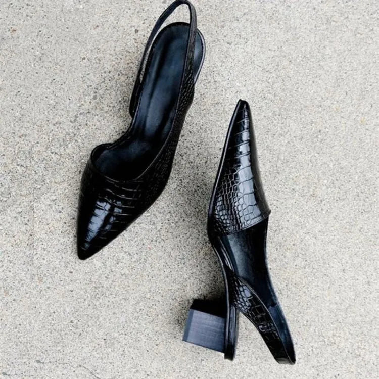 Women's Comfortable High Heel Pumps with Arch Support