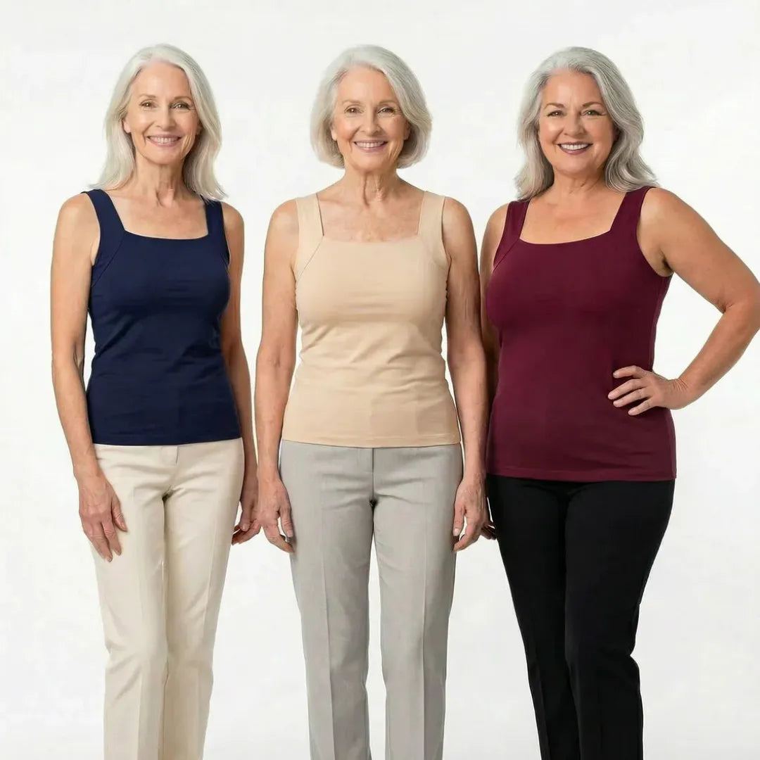 Women's Comfortable Support Top with Built-In Fit