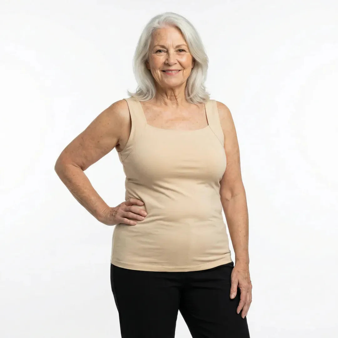 Women's Comfortable Support Top with Built-In Fit