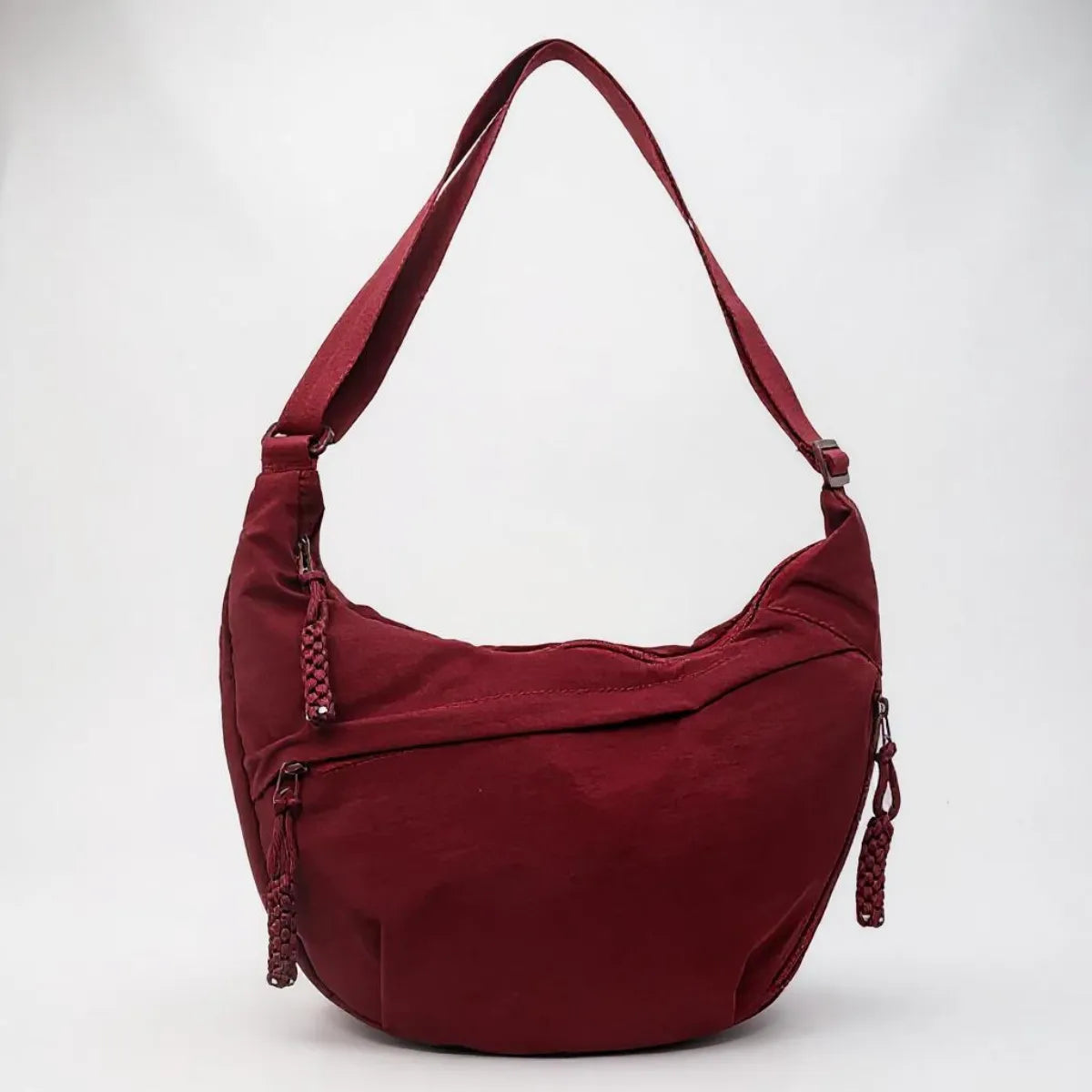 Women's Crescent Crossbody Bag with Adjustable Strap