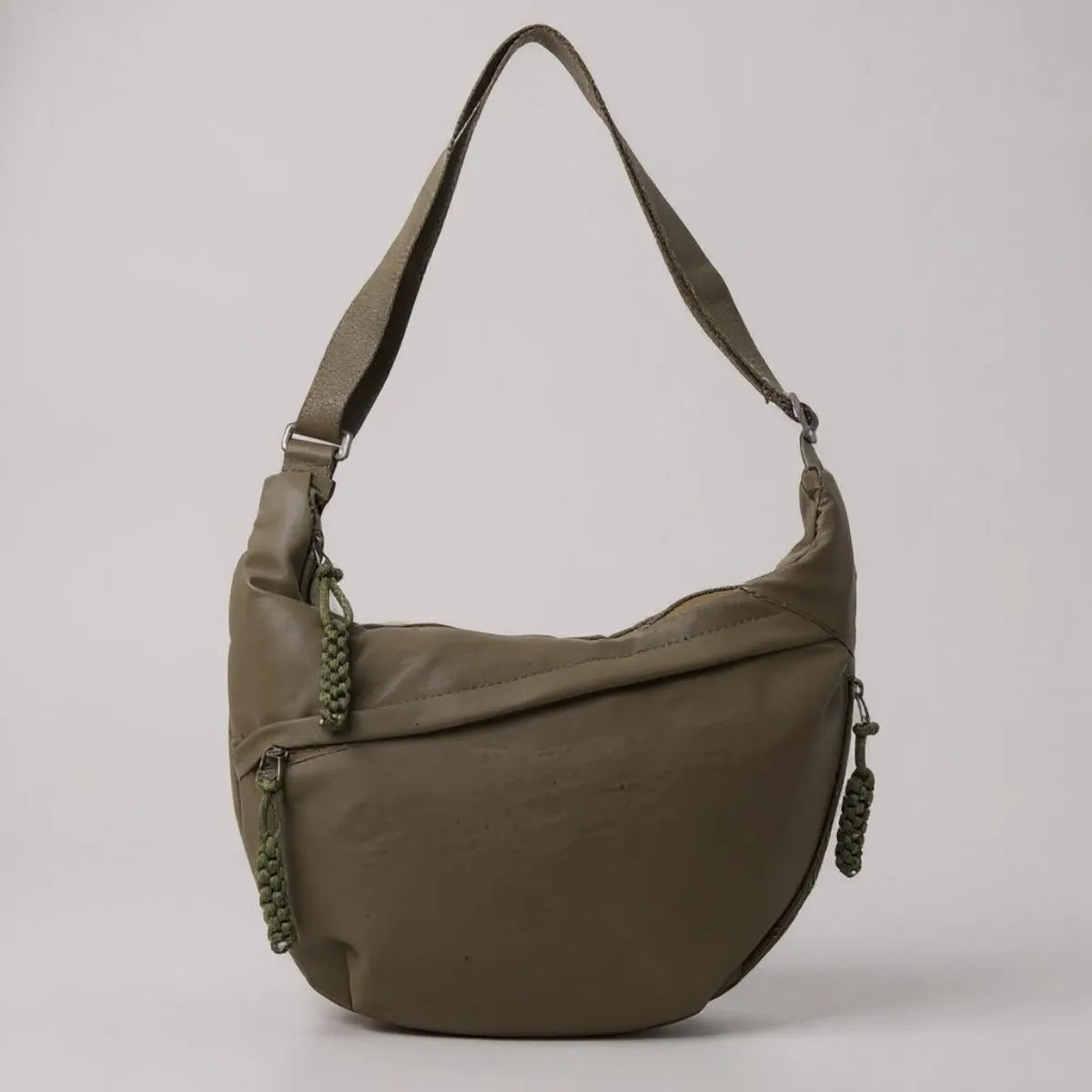 Women's Crescent Shoulder Bag with Adjustable Strap