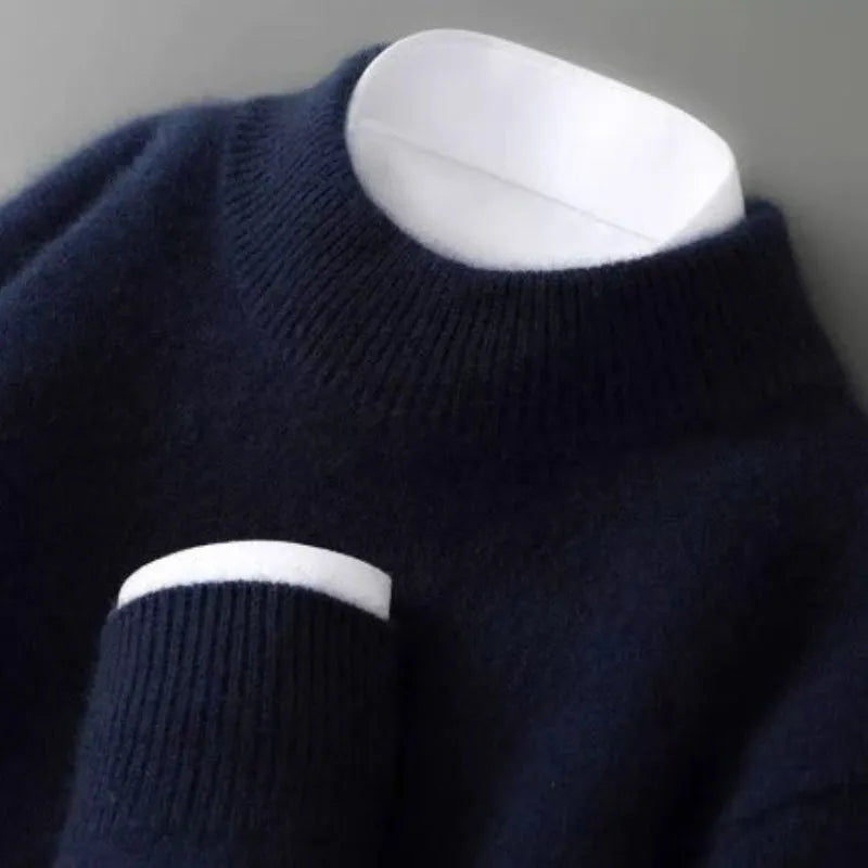 Women's Elegant Cashmere Turtleneck Sweater