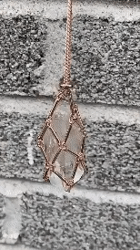 Women's Interchangeable Crystal Stone Pendant Necklace