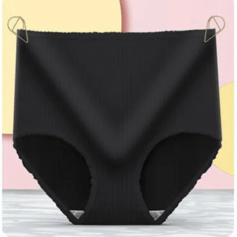Women's Leakproof Ribbed Panties 3-Pack with Breathable Comfort