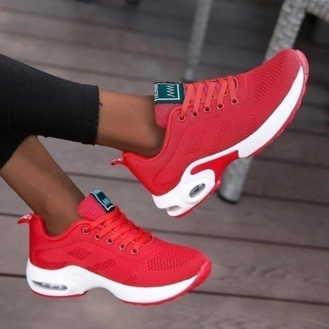 Women's Lightweight Walking Shoes with Elastic Strap