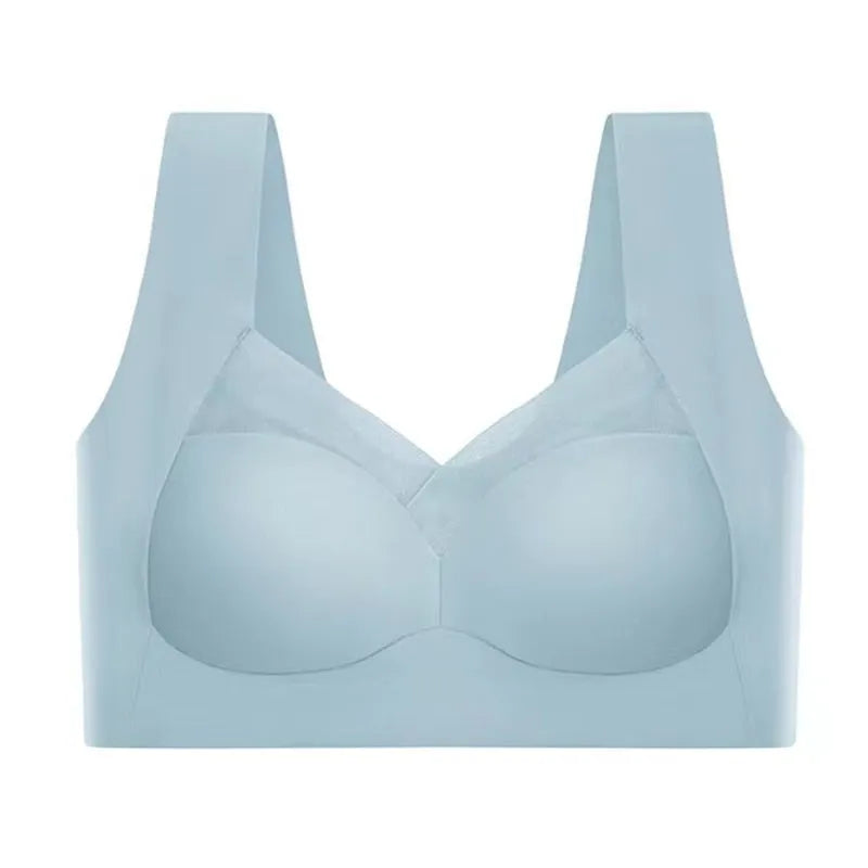 Women's Seamless Wirefree Bra with Breathable Support