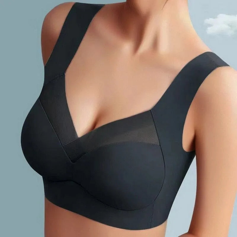 Women's Seamless Wirefree Bra with Breathable Support