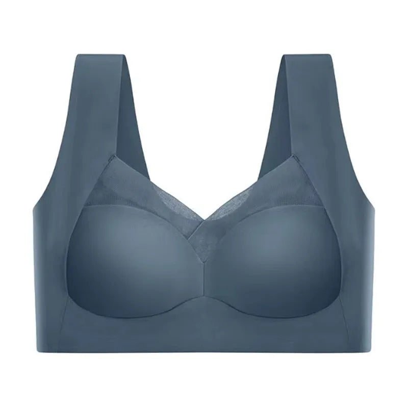Women's Seamless Wirefree Bra with Breathable Support