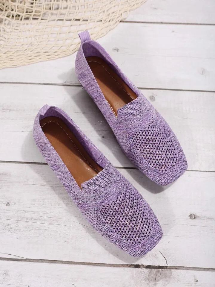 Women's Slip-On Mesh Sneakers with Cushioned Insole